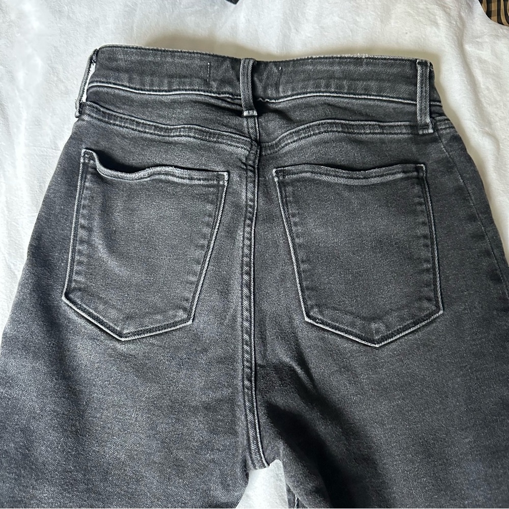 Abercrombie and Fitch grey skinny jeans size 24 curve love - Picture 7 of 7
